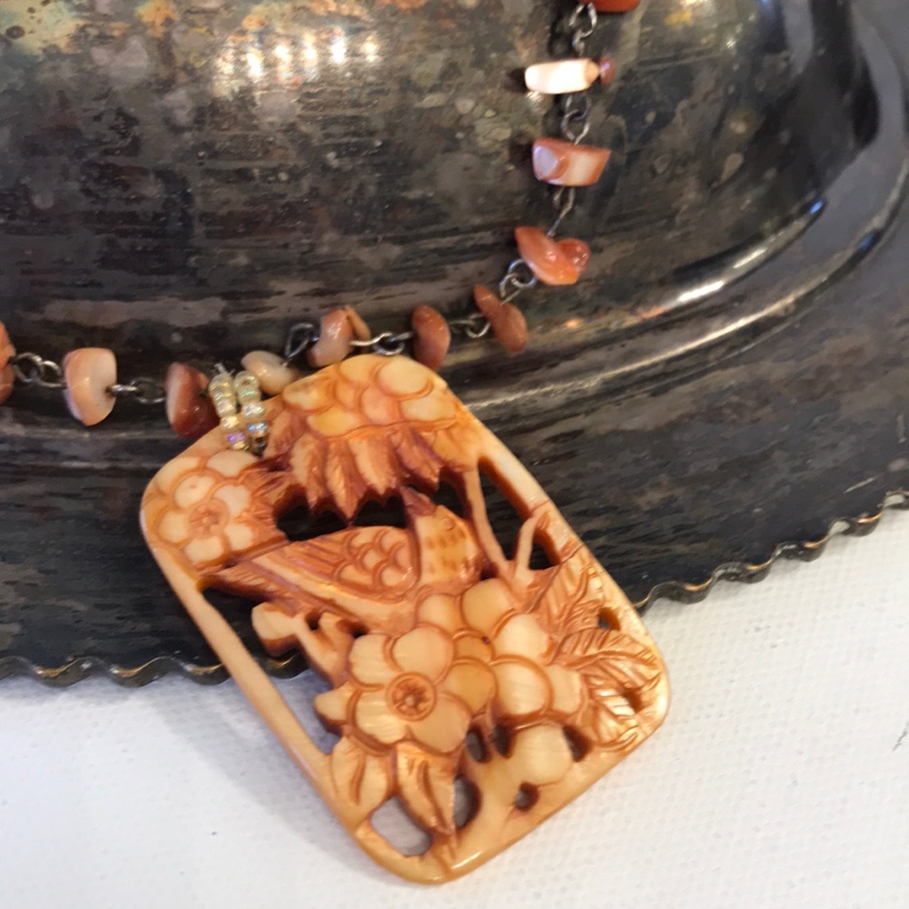 Sea Shell Beaded Necklace